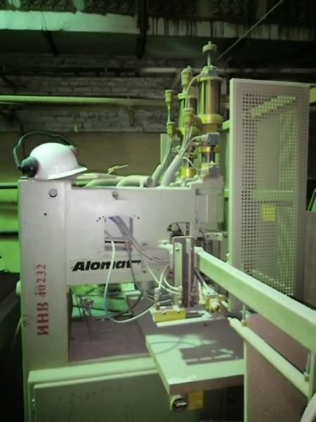 Автоматический станок для заделки сучков Alomat AL 200+LZE "Ayen"